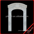 white marble door carving sculpture YL-M022